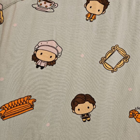 Women's Official F.R.I.E.N.D.S  Button Up Shirt - Picture 6 of 9